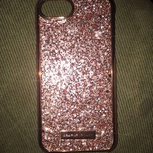 iPhone 6 pink sparkle case